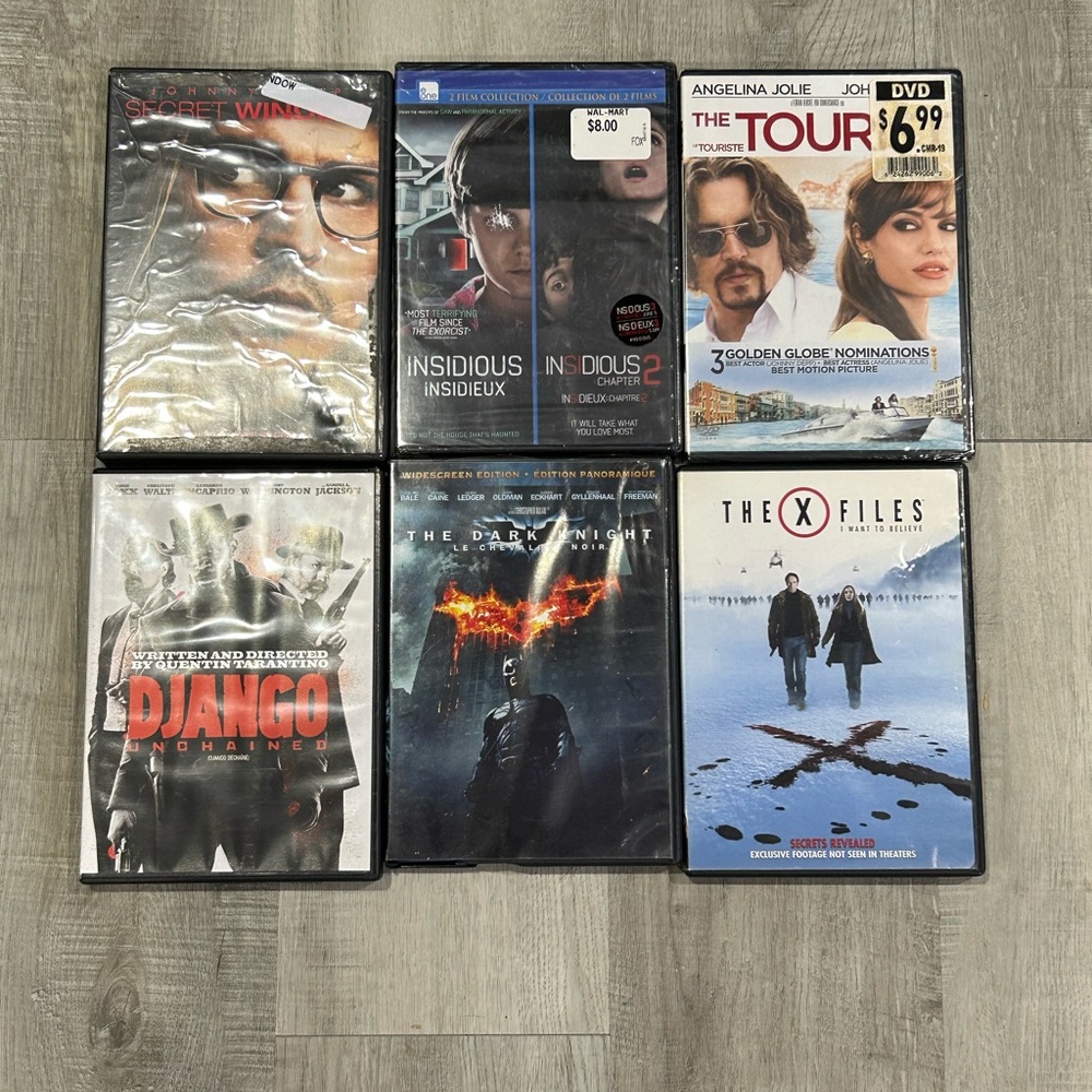 DVD lot of 6! Horror,action, drama
